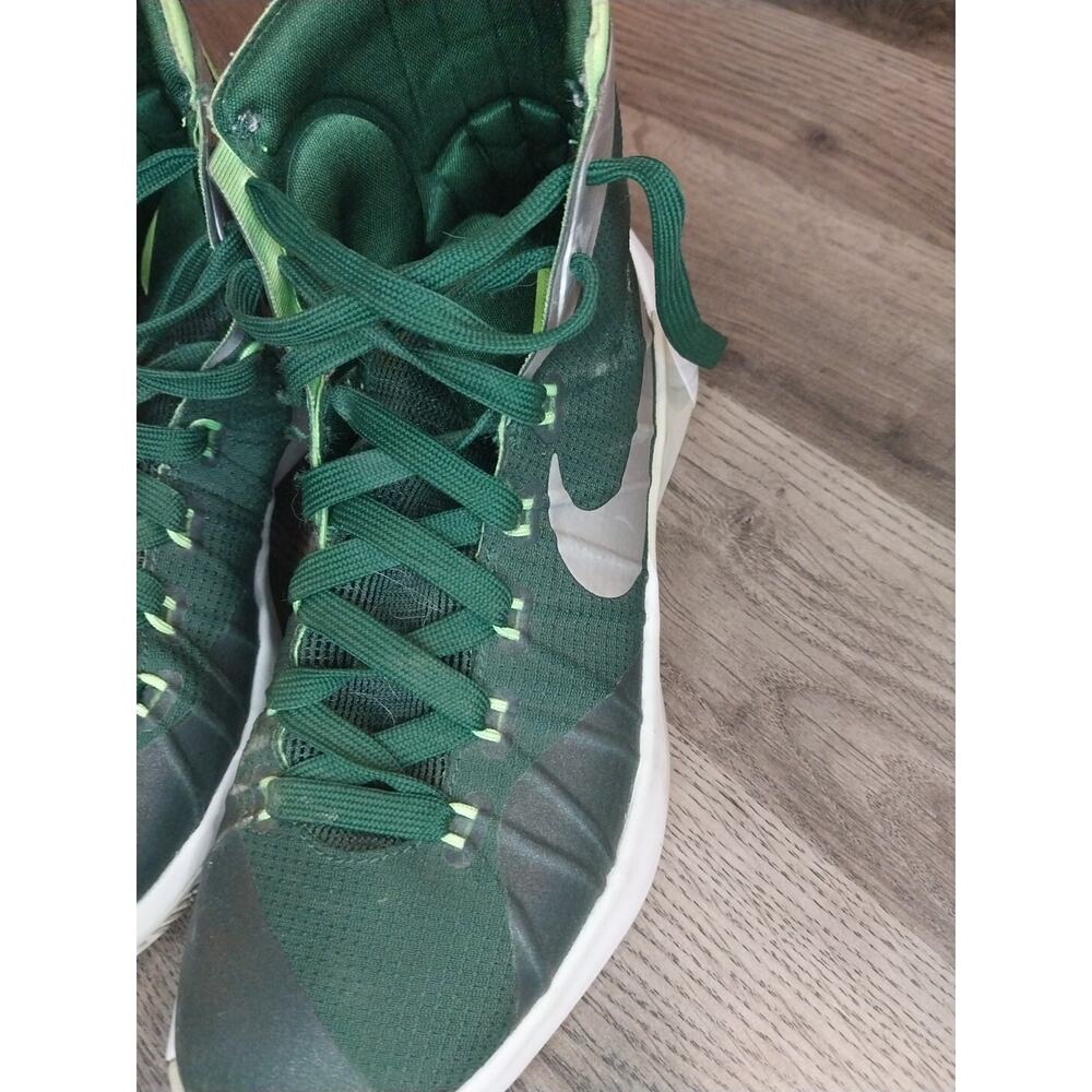 Nike Hyperdunk Zoom Basketball Shoes Mens 9.5 Green 749885-303 High Top - Picture 11 of 14